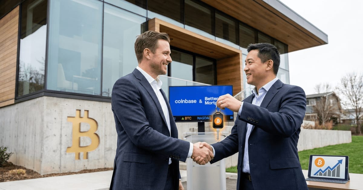 Coinbase e Better Mortgage Lançam Hipotecas Lastreadas em Bitcoin nos EUA