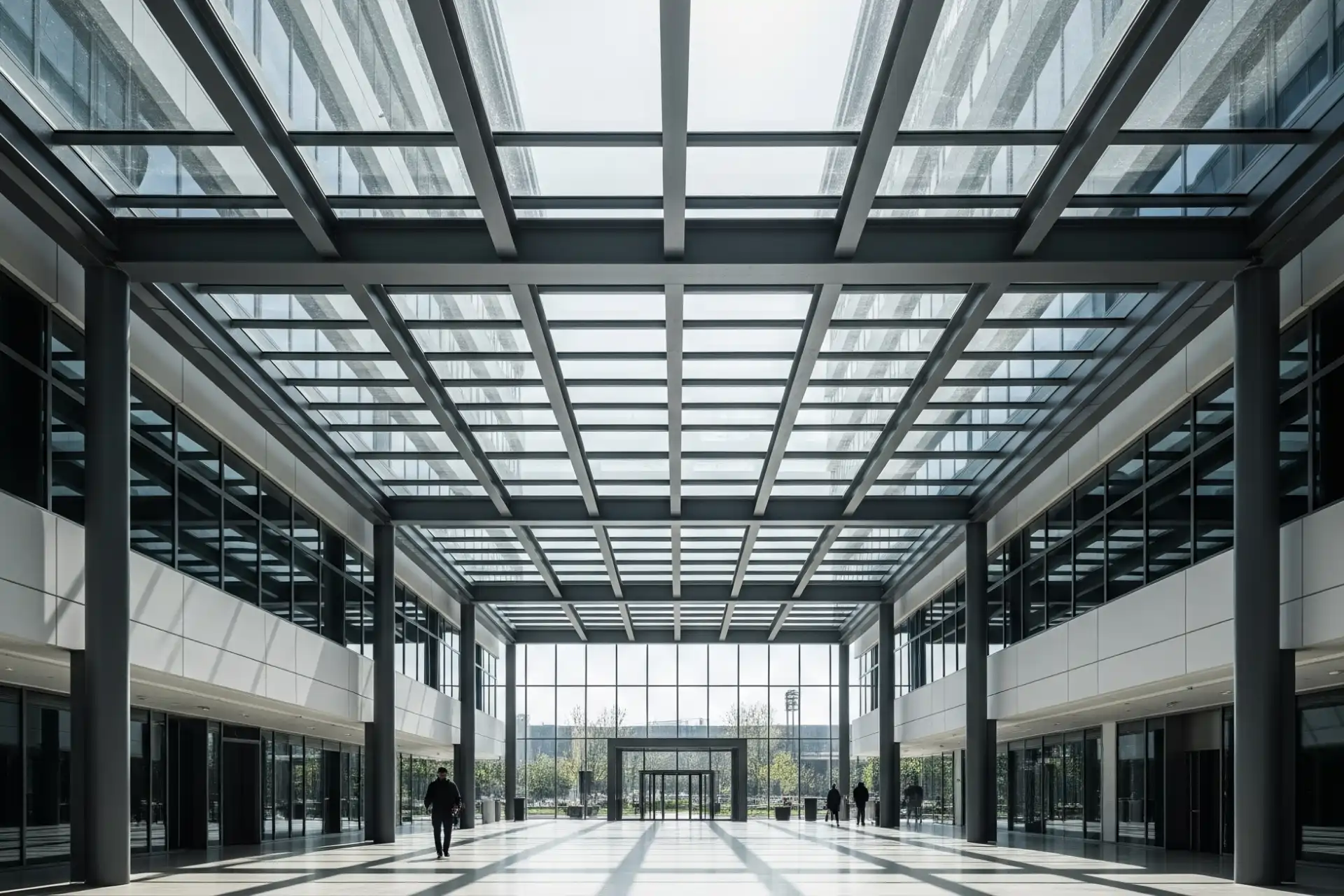 Konstruksi kanopi kaca tempered yang aman dan sesuai standar SNI