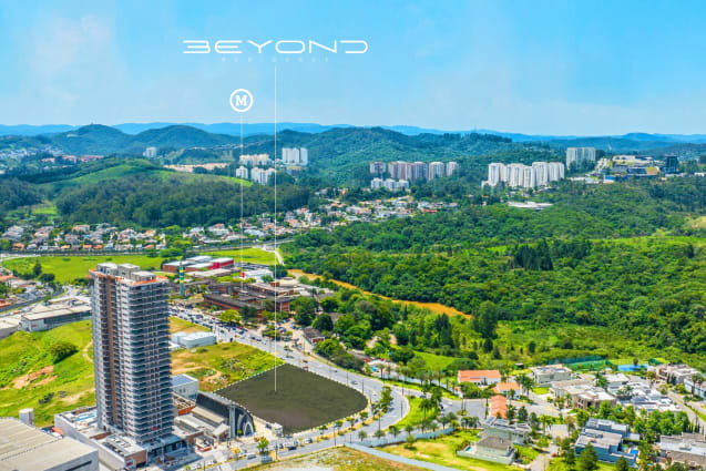 Beyond Residence Alphaville - 1,2 e 3 Dorms - Lazer completo no rooftop 32º andar — apartamento em Alphaville