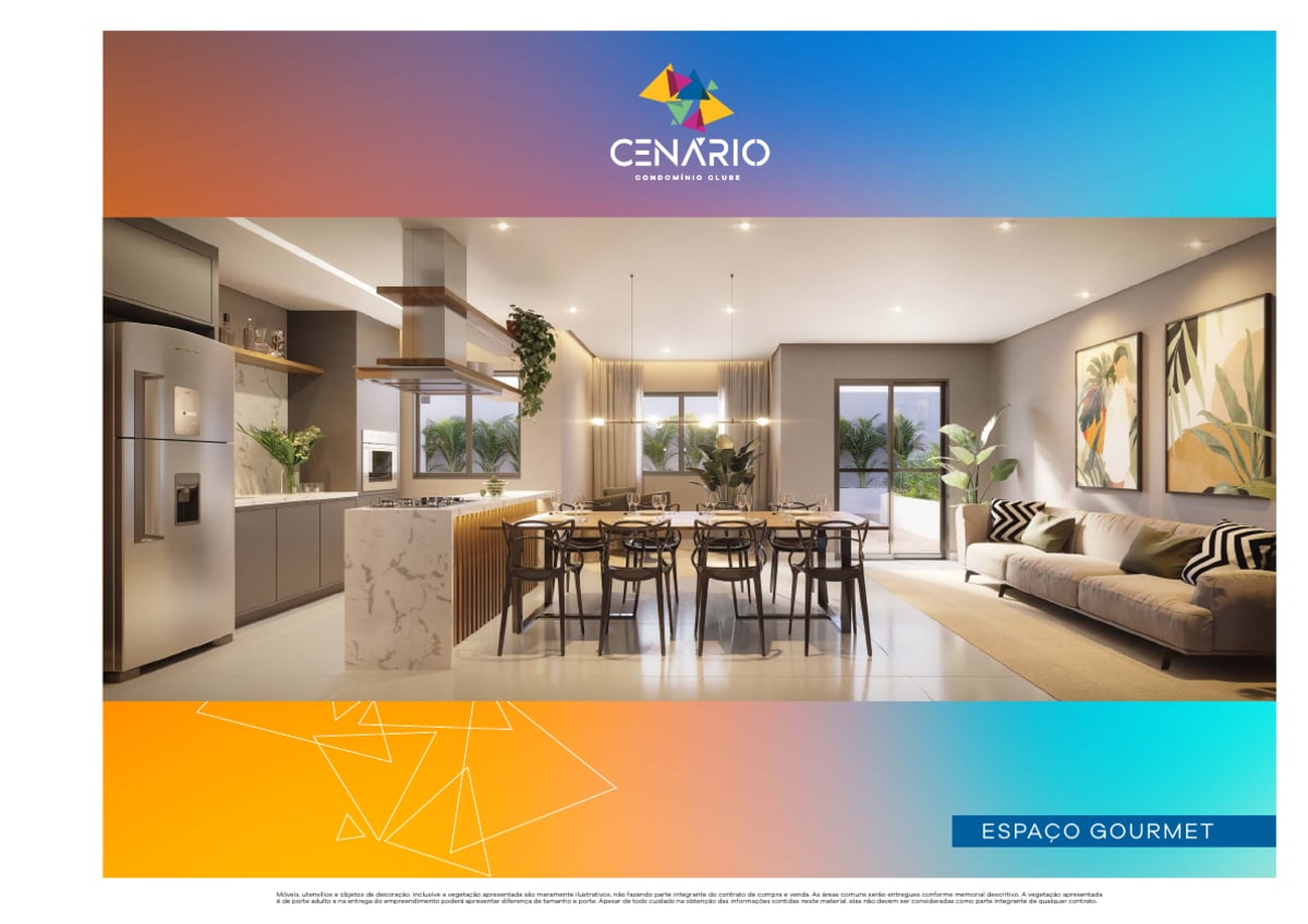 Cenário Condomínio Clube — 3 Dorms 51m² | Vila Ayrosa, Osasco — apartamento em Vila Ayrosa