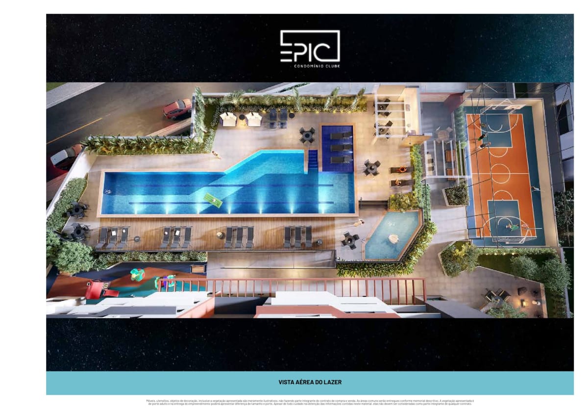 Epic Condomínio Clube — 3 Dorms 65m² | Pres. Altino, Osasco — apartamento em Presidente Altino