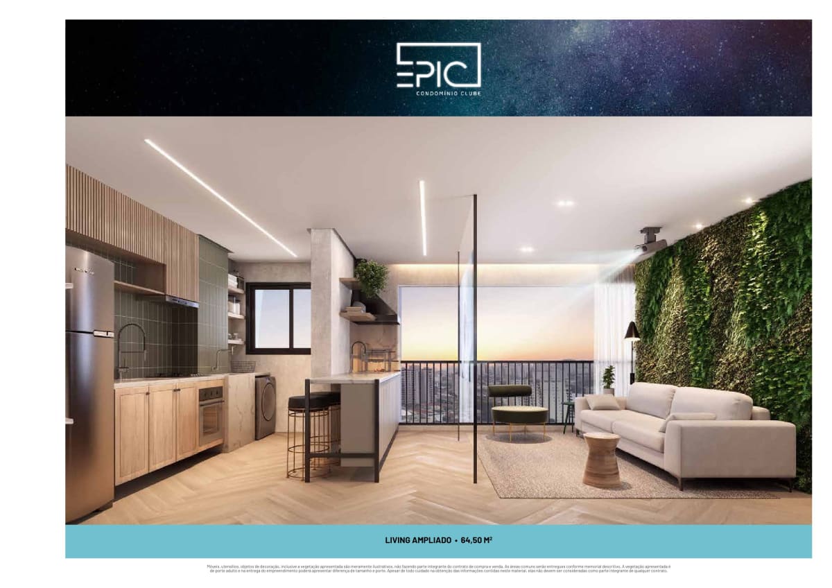Epic Condomínio Clube — 3 Dorms 65m² | Pres. Altino, Osasco — apartamento em Presidente Altino