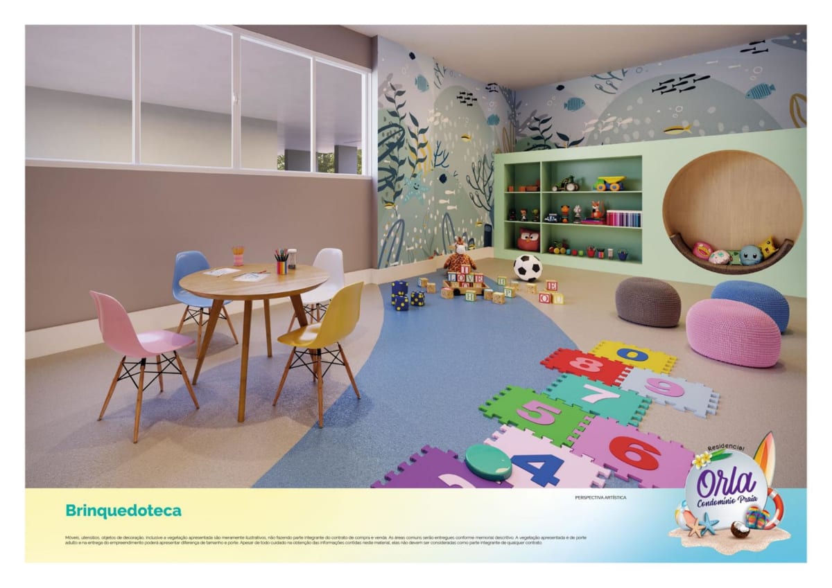 Orla Condomínio Praia Torre A — 2 Dorms 45m² | Conceição, Osasco — apartamento em Conceição