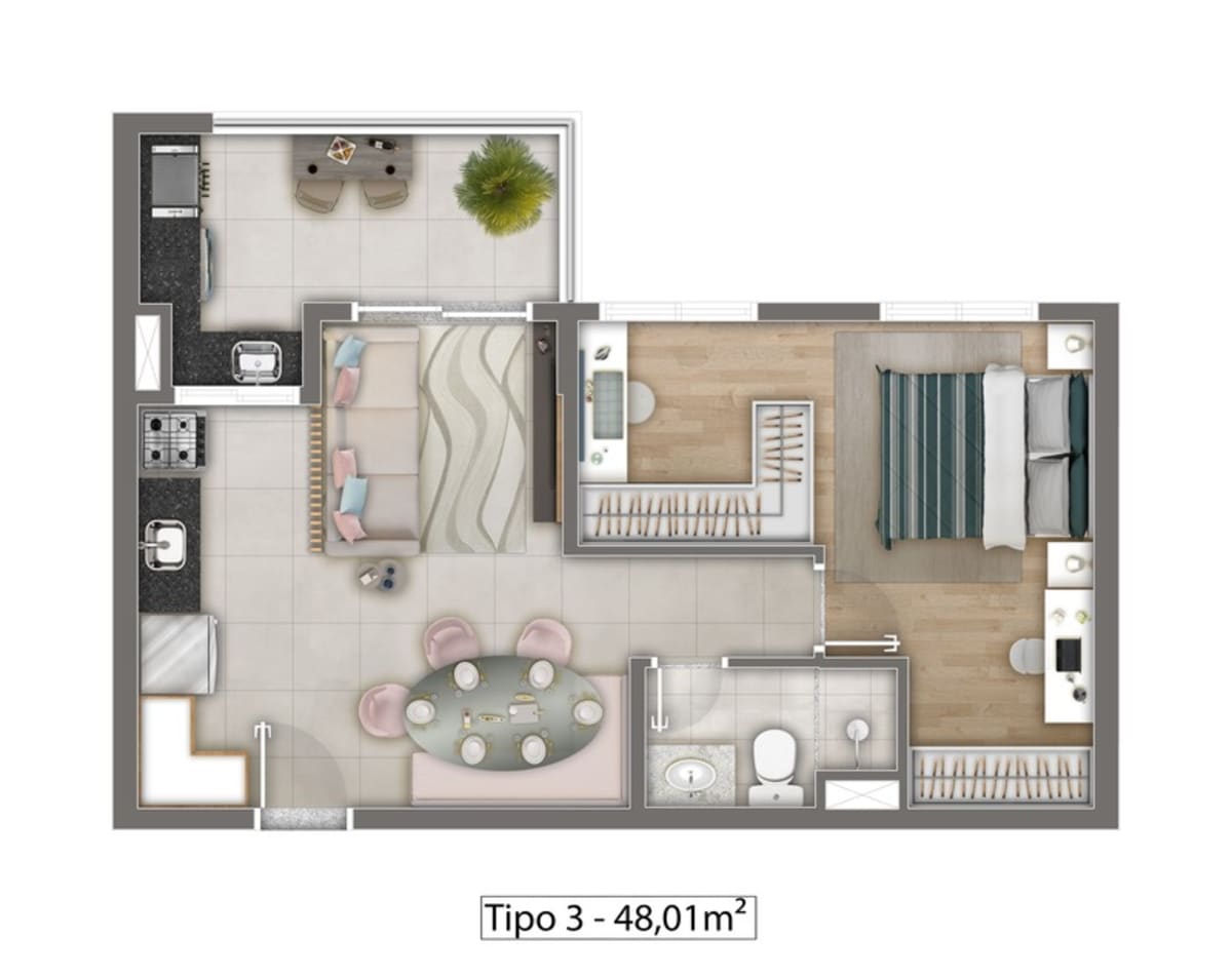 Bless RSF Parque Barueri — 3 Dorms com Suíte | Barueri — apartamento em Jardim Esperança