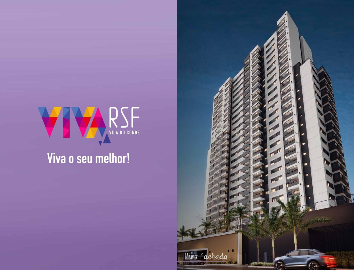 Vila do Conde Viva RSF — 2 Dorms 50m² | Vila do Conde, Barueri — apartamento em Vila do Conde