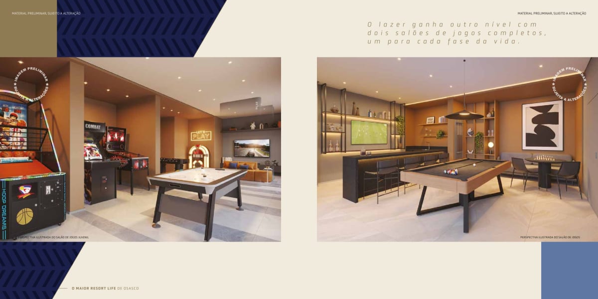 Azzure Resort Life — 2 Dorms 72m² com Vaga | Cidade de Deus, Osasco — apartamento em Cidade de Deus