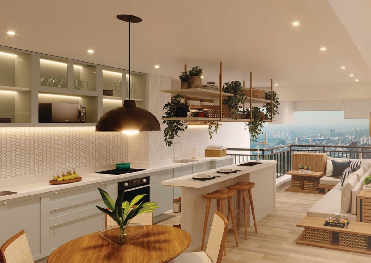 Terra Alta Barueri — 59,68m² | 2 Dormitórios (1 Suíte) + 1 Vaga | Lançamento RVS — apartamento em Jardim Tupanci