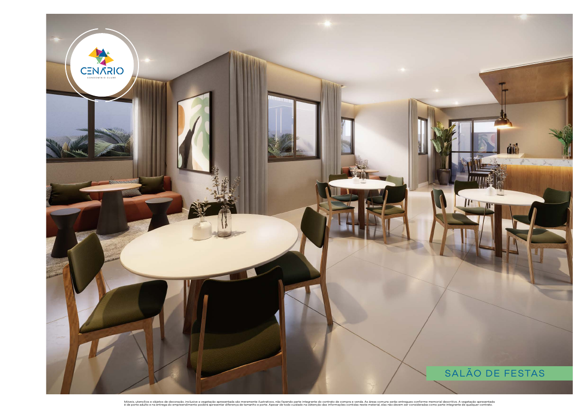Cenário Condomínio Clube