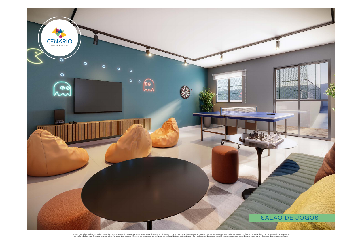 Cenário Condomínio Clube