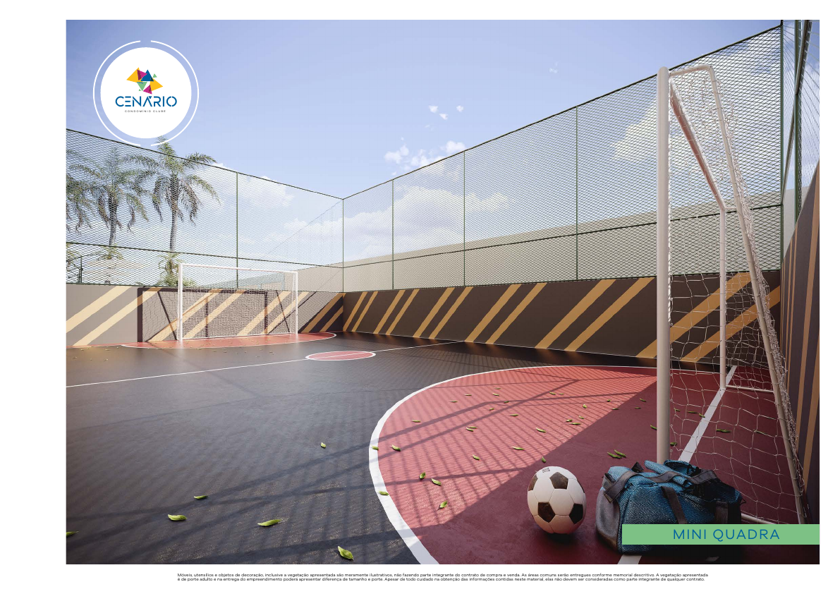 Cenário Condomínio Clube