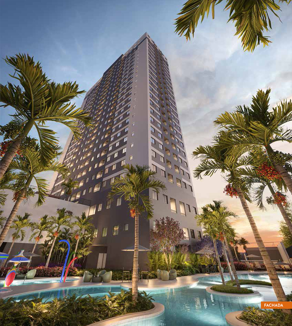 Ocean Park Condomínio Clube — Apartamentos de 34m² a 55m² - Jd Padroeira - Osasco