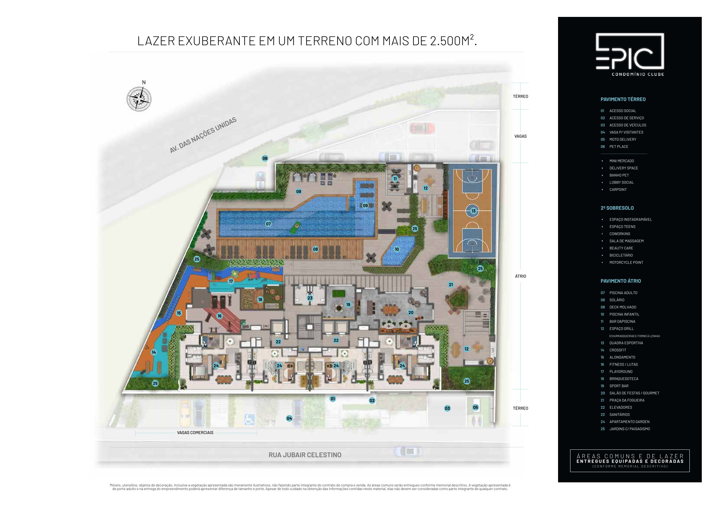 Epic Condomínio Clube - 2 e 3 dormitórios - Presidente Altino - Osasco