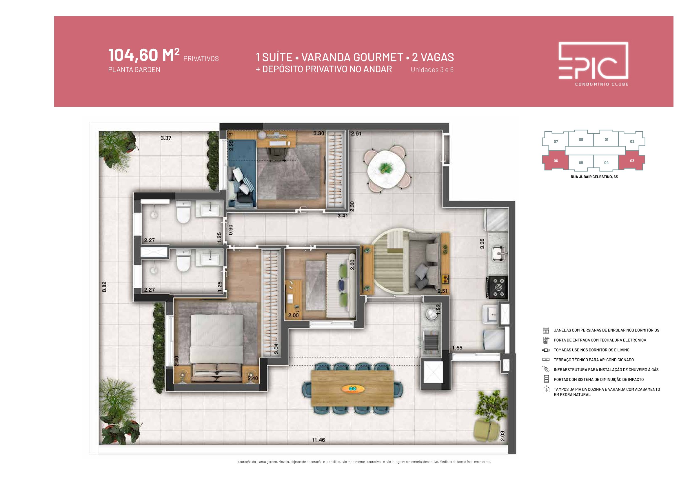 Epic Condomínio Clube - 2 e 3 dormitórios - Presidente Altino - Osasco