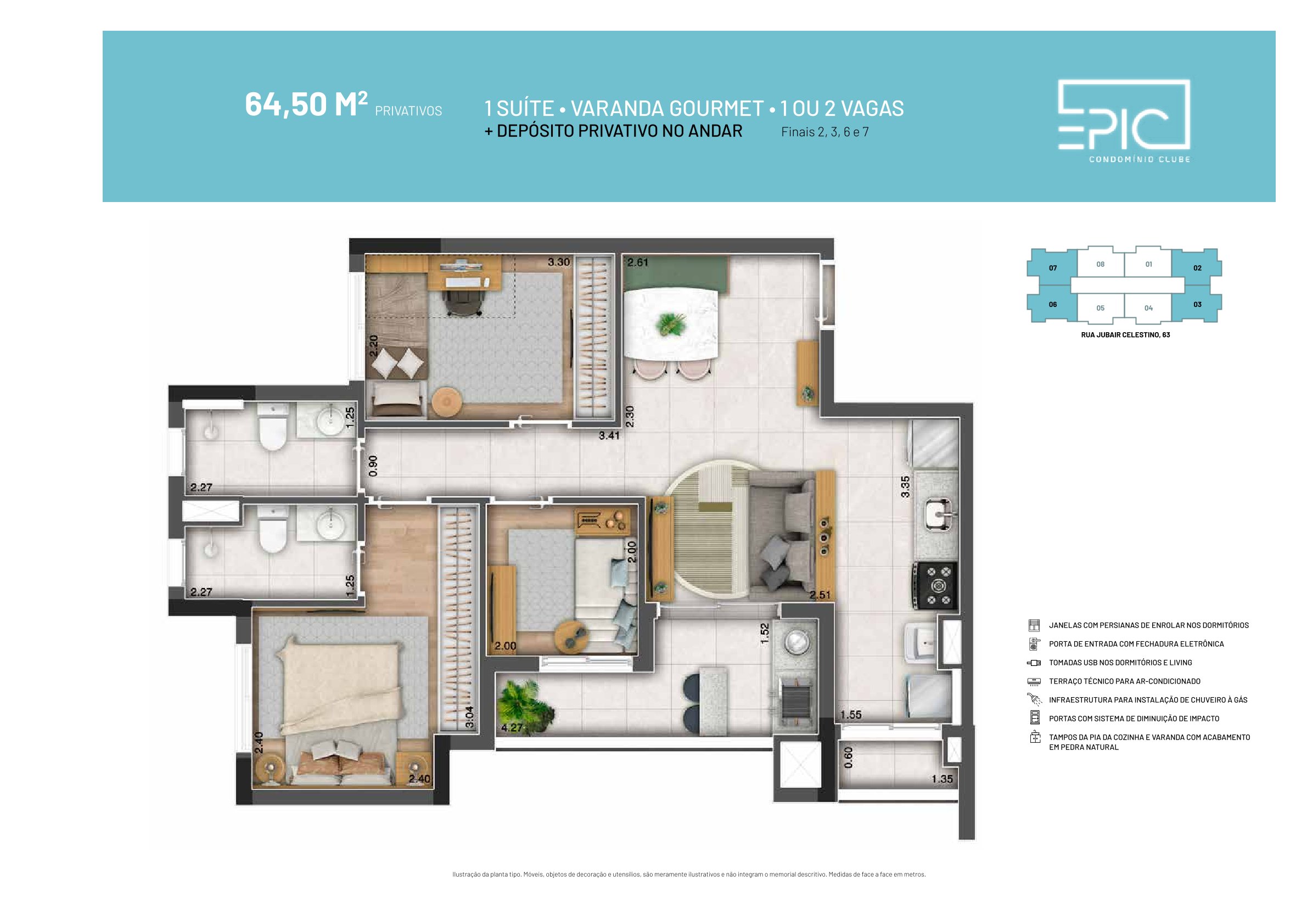 Epic Condomínio Clube - 2 e 3 dormitórios - Presidente Altino - Osasco