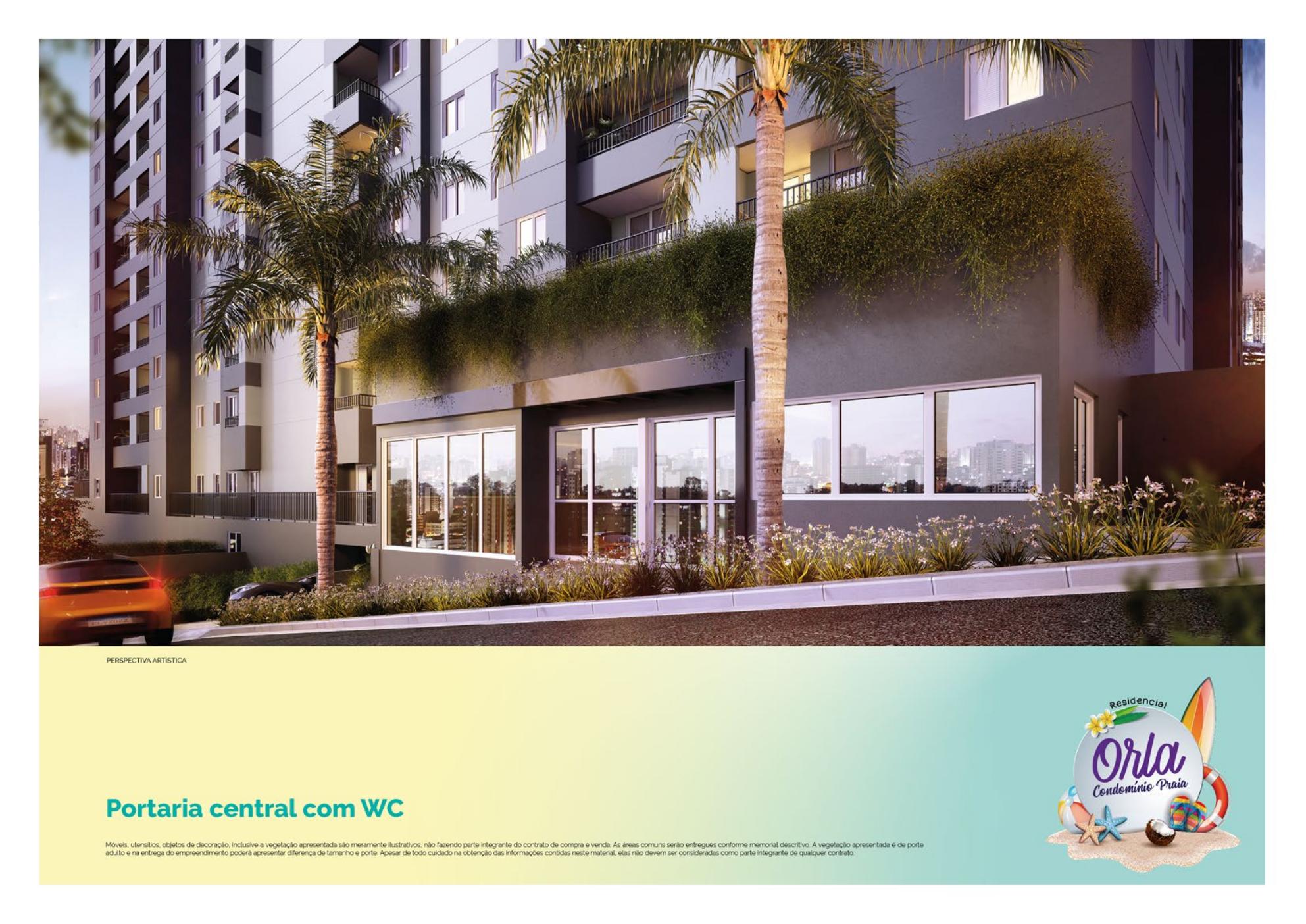 Orla Condomínio Praia — 2 Dorms com Terraço Gourmet | Conceição, Osasco