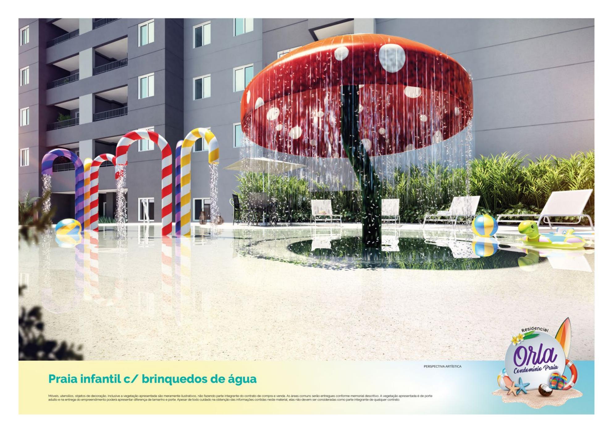 Orla Condomínio Praia — 2 Dorms com Terraço Gourmet | Conceição, Osasco