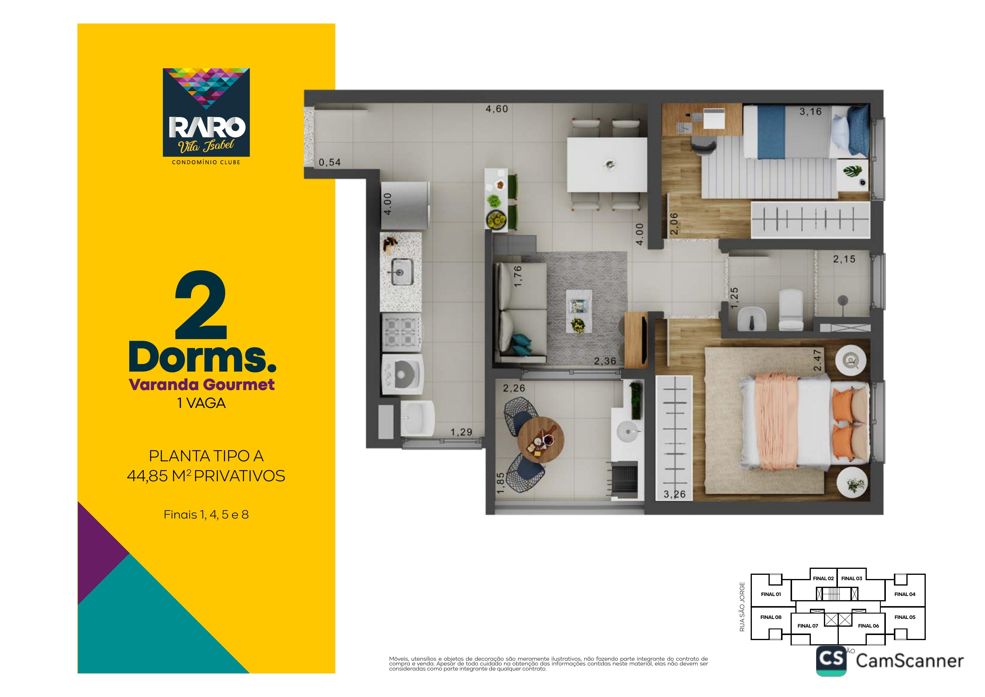 Raro Vila Isabel — 2 Dorms com Varanda Gourmet | Vila Isabel, Osasco – foto 14 de 17