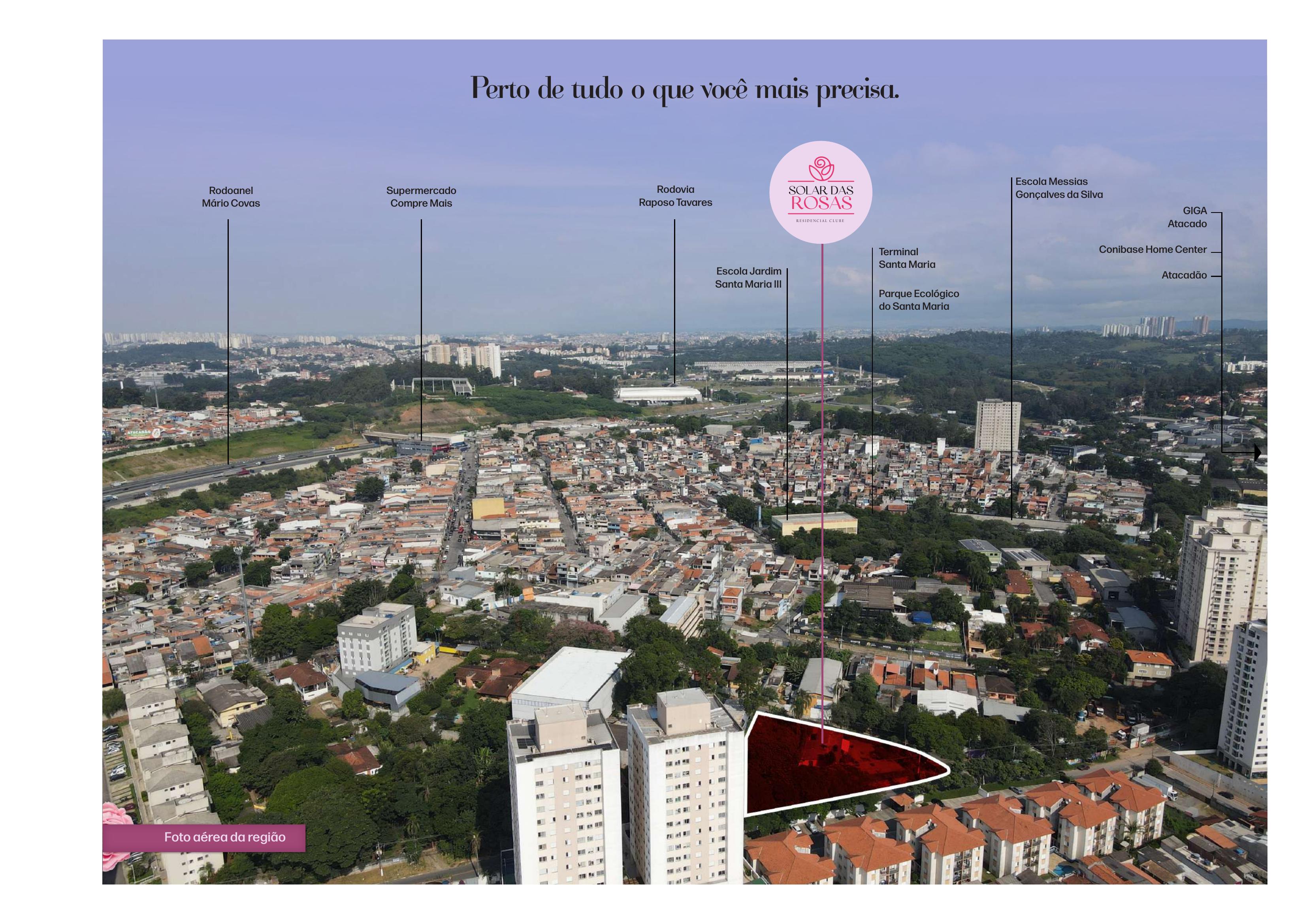 Solar das Rosas Residencial Clube — 1 Dorm com Terraço | Santa Maria, Osasco – foto 5 de 27