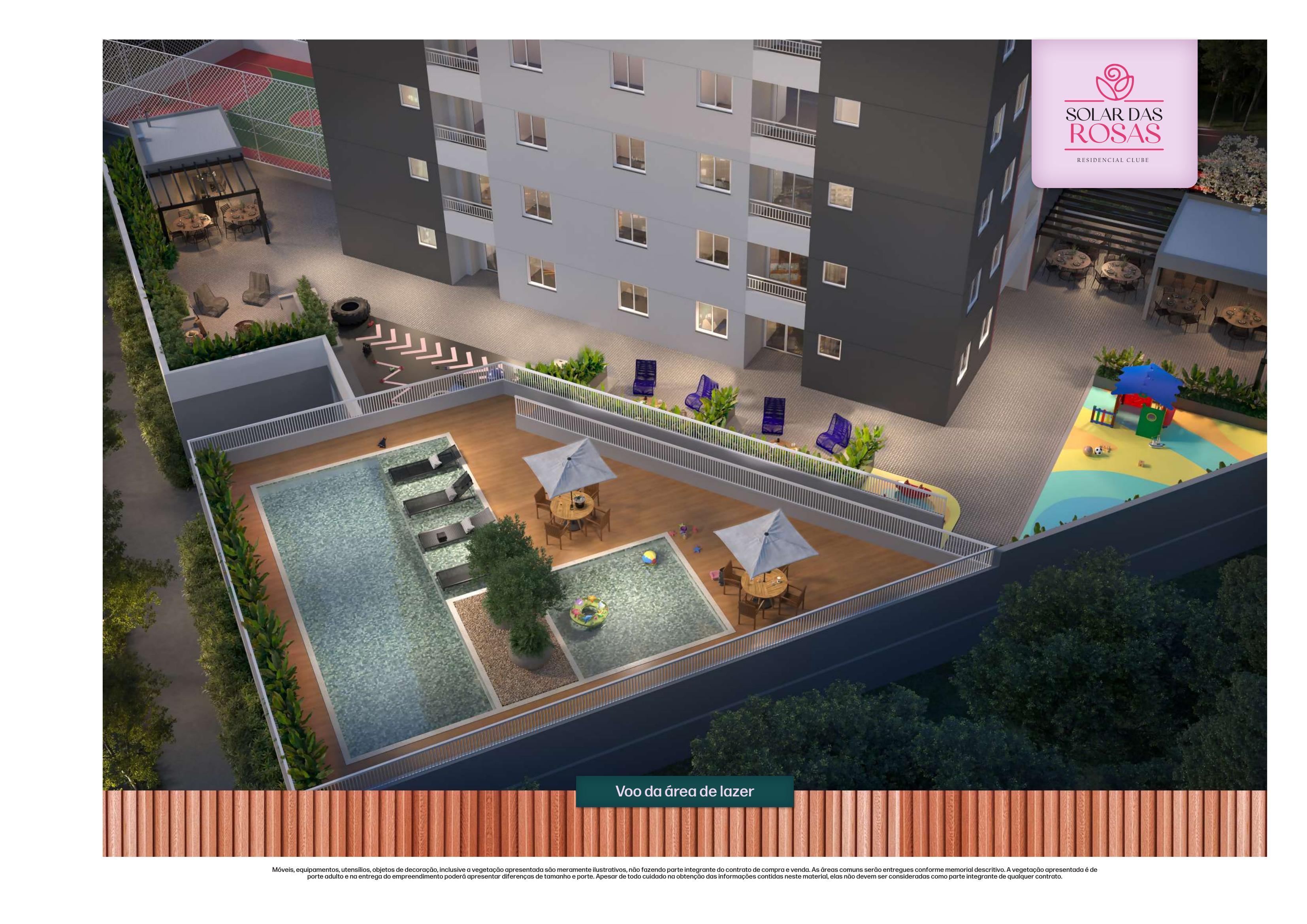 Solar das Rosas Residencial Clube — 1 Dorm com Terraço | Santa Maria, Osasco – foto 8 de 27