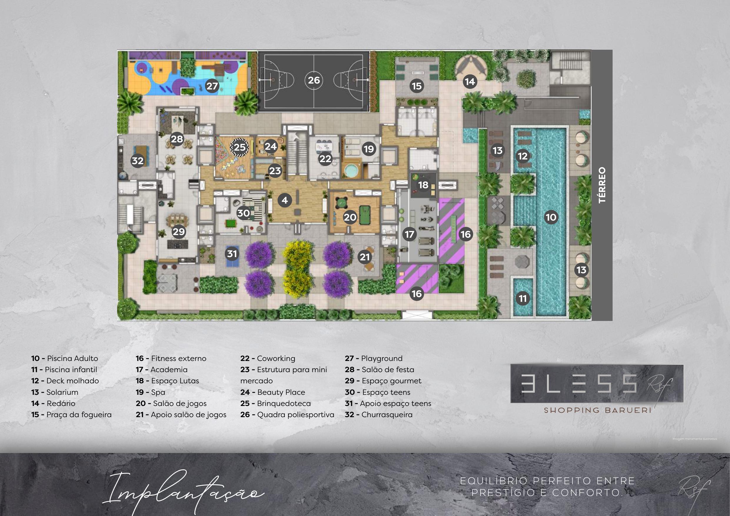 Bless RSF Shopping Barueri — 2 Dorms | Aldeia, Barueri – foto 12 de 12