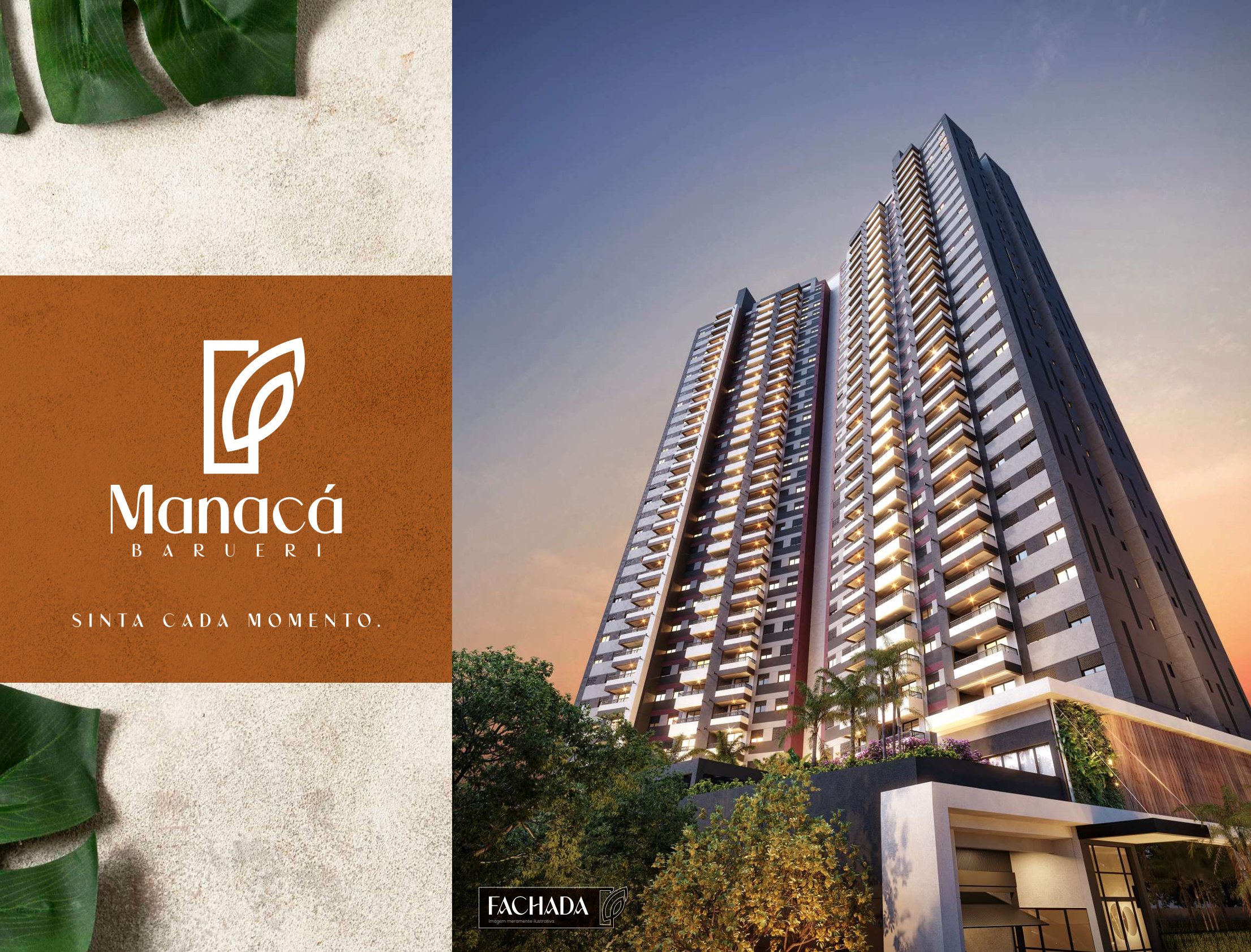Manacá Barueri - 2 Dormitórios - 1 e 2 Vagas - Ao Lado do Parque Shopping e Estação – foto 1 de 29