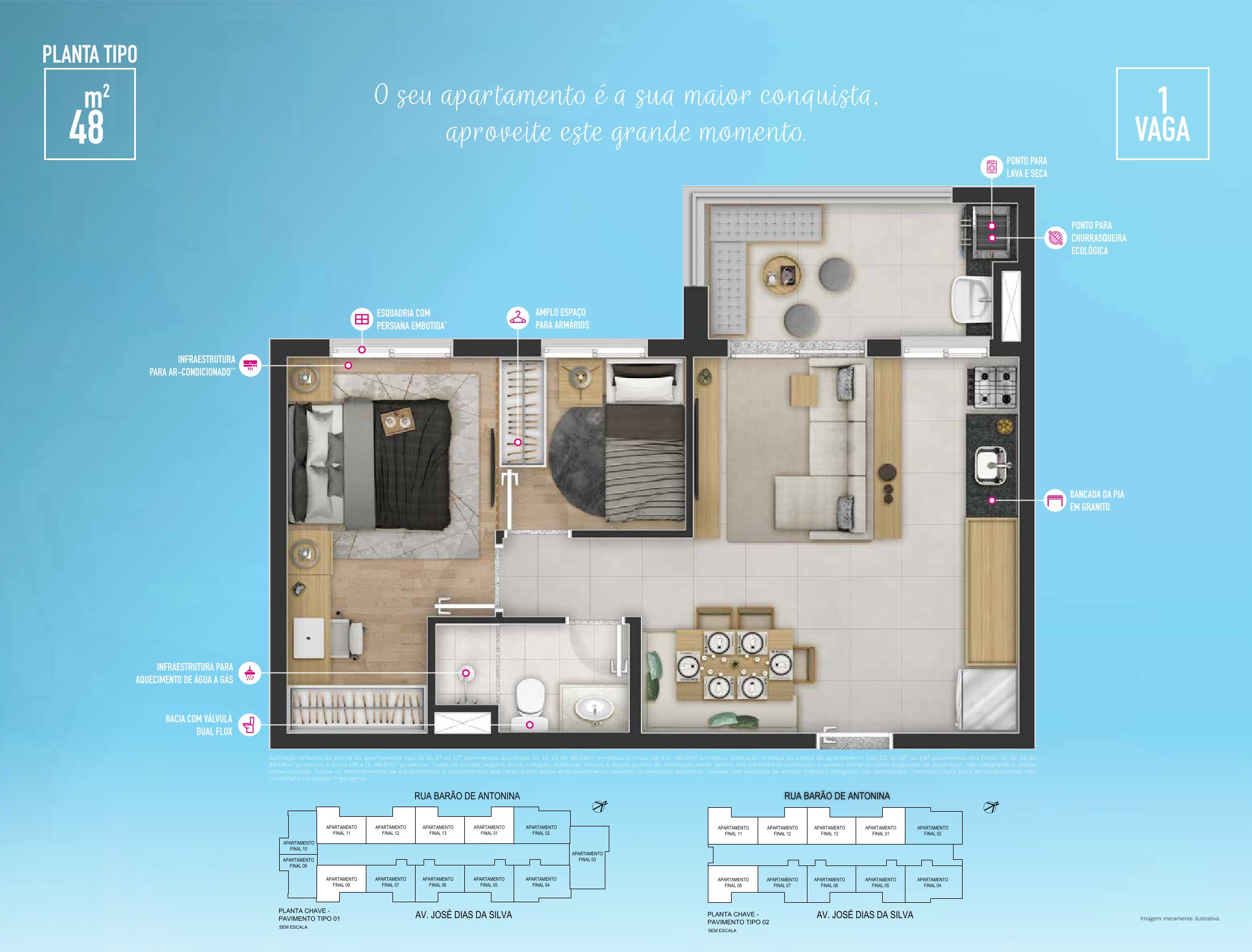 Vila do Conde Viva RSF — 2 Dorms 50m² | Vila do Conde, Barueri – foto 28 de 34