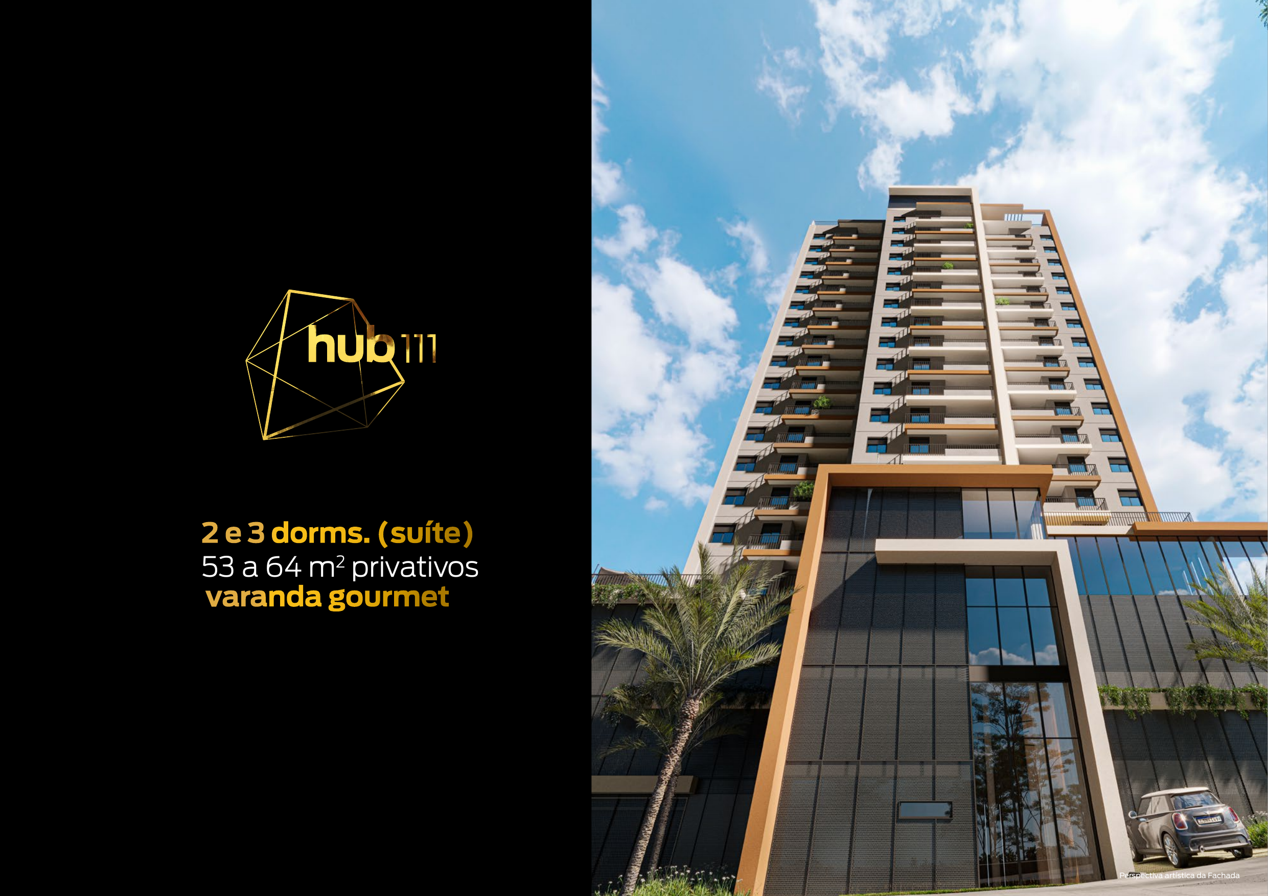 HUB 111 — 2 Dorms com Suíte 53m² | Vila Yara, Osasco – foto 1 de 23