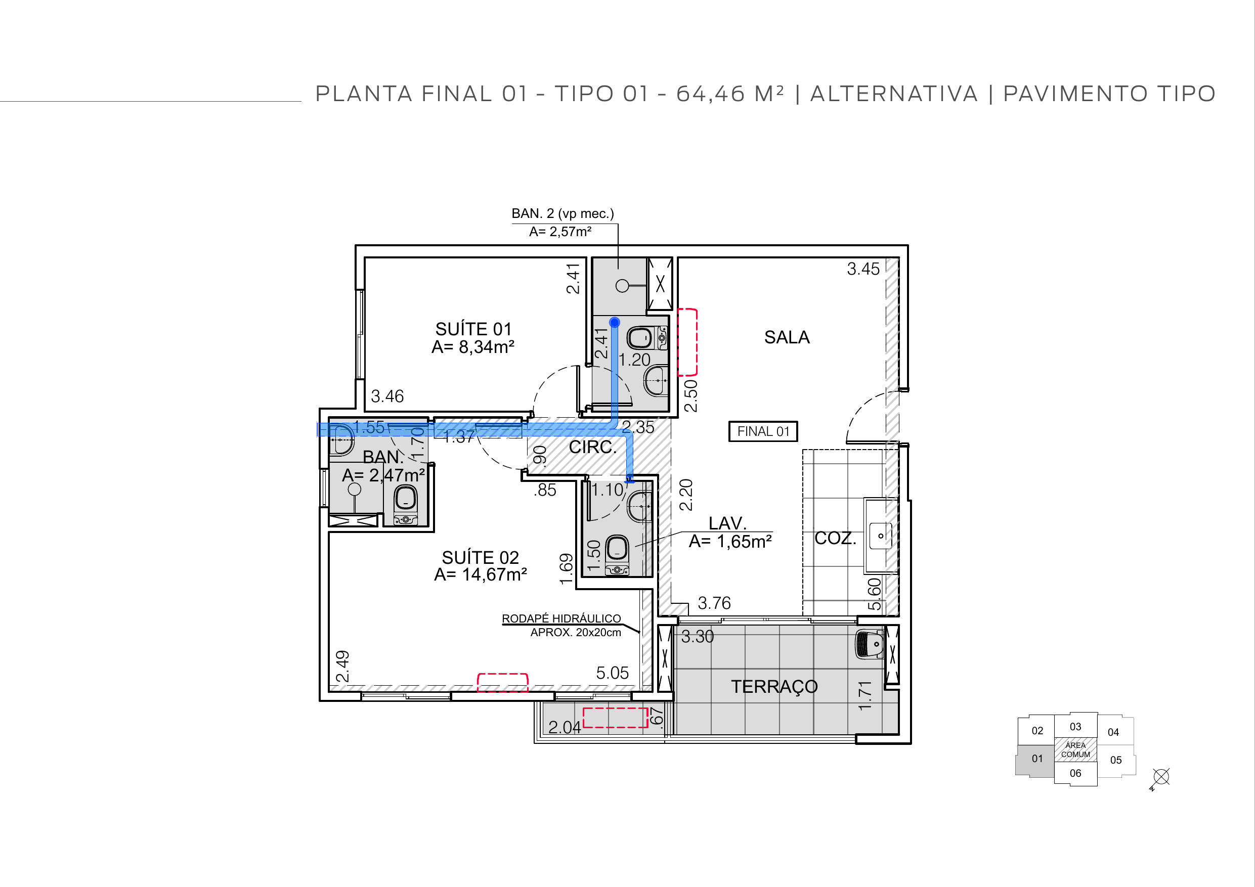 HUB 111 — 3 Dorms com Suíte 64m² | Vila Yara, Osasco – foto 4 de 24
