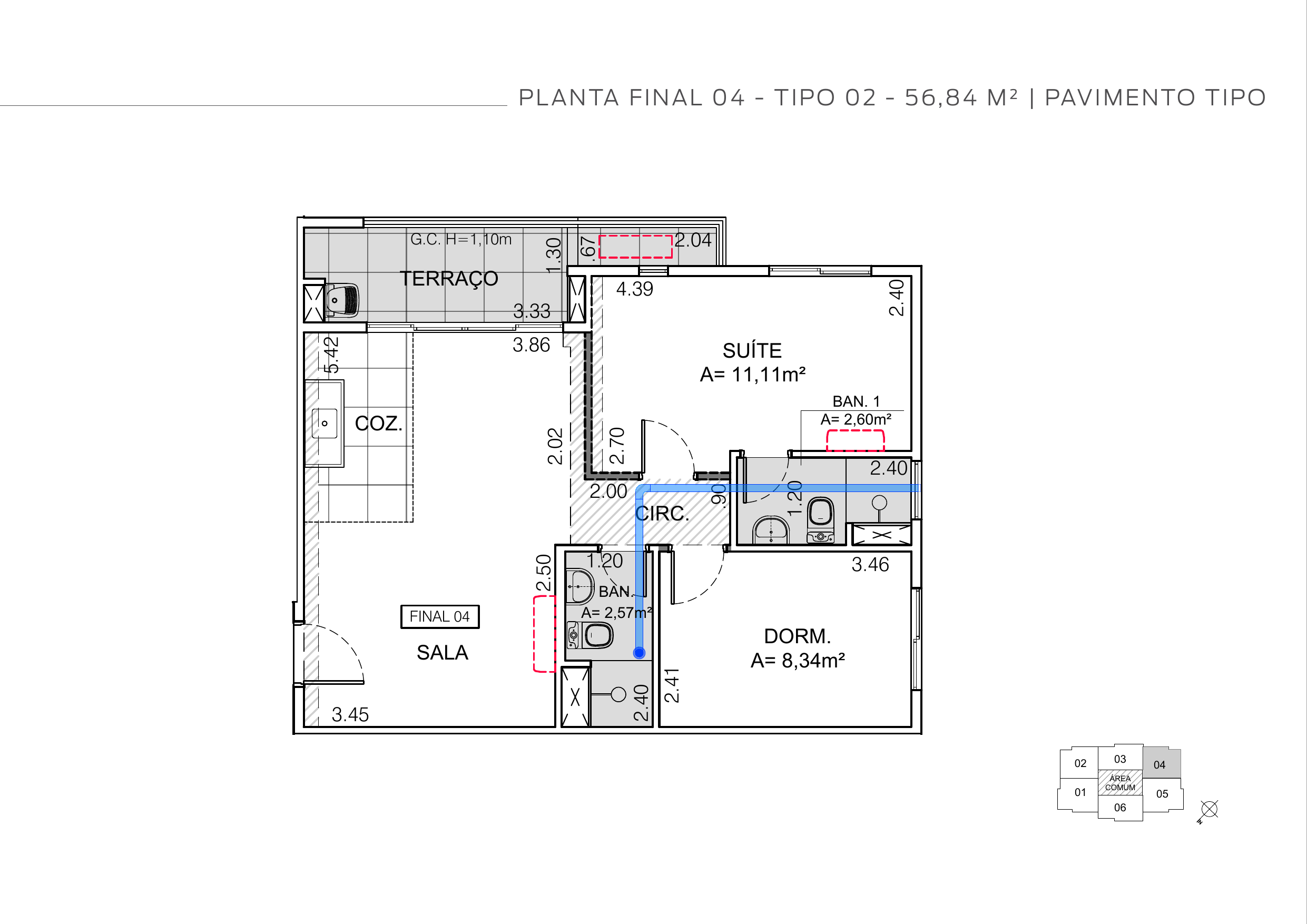 HUB 111 — 2 Dorms com Suíte 53m² | Vila Yara, Osasco – foto 2 de 23
