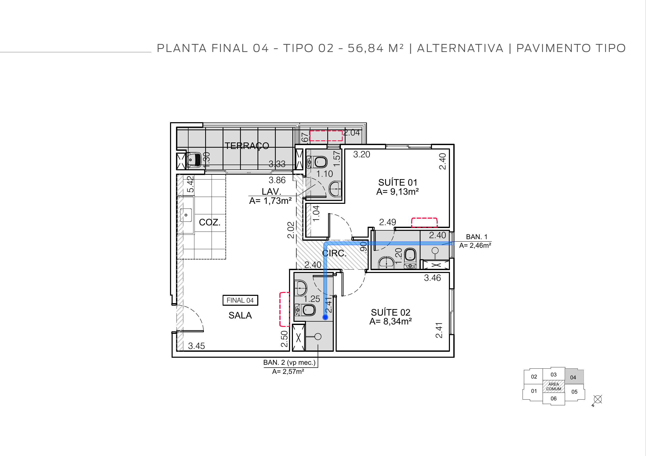 HUB 111 — 2 Dorms com Suíte 53m² | Vila Yara, Osasco – foto 3 de 23