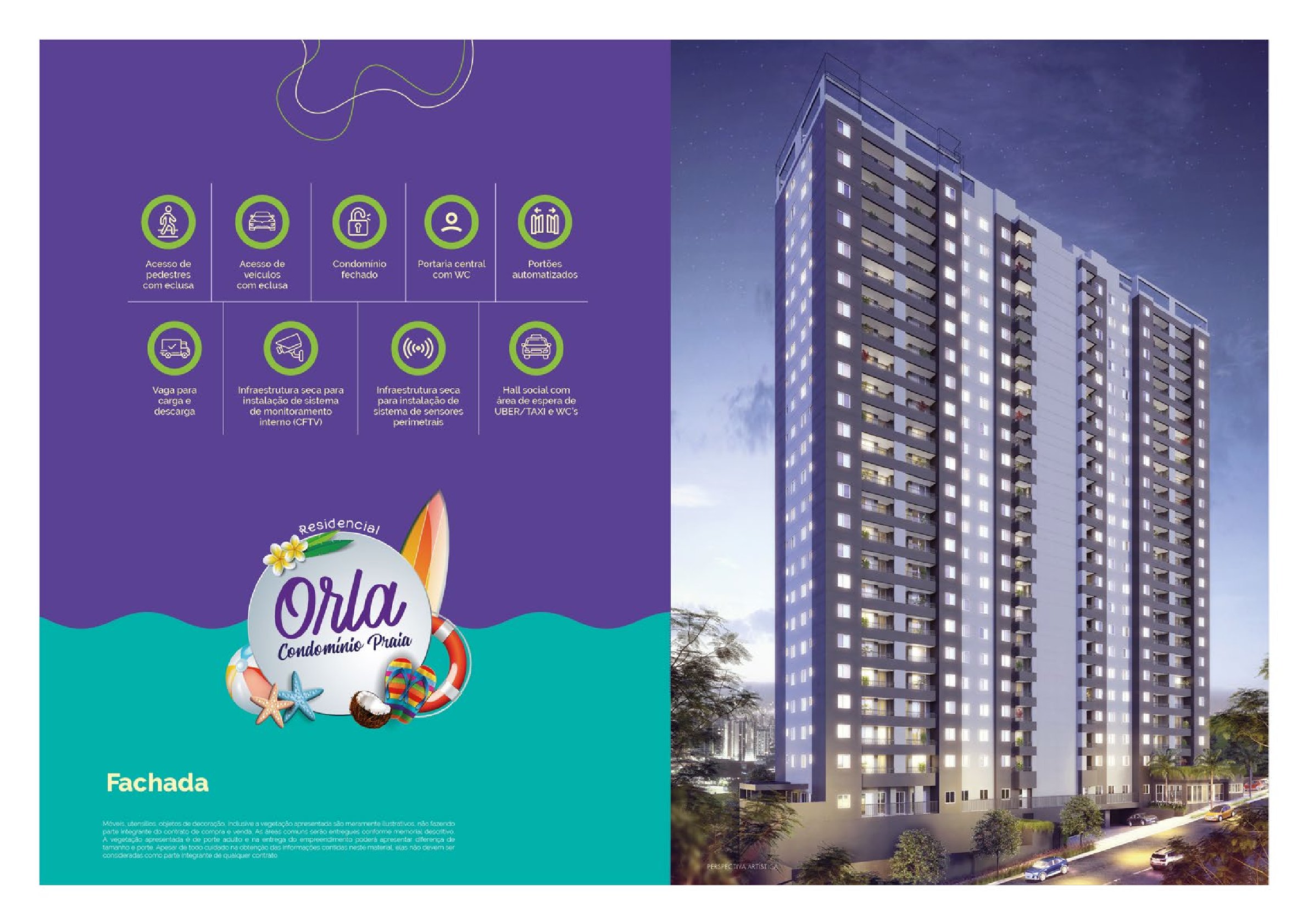 Orla Condomínio Praia - 2 Dorms 39m² | Jardim Conceição, Osasco em Osasco – foto 1 de 1