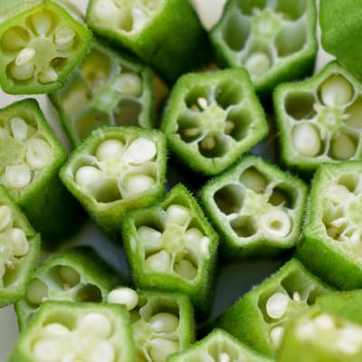 Okra 'Clemson Spineless'