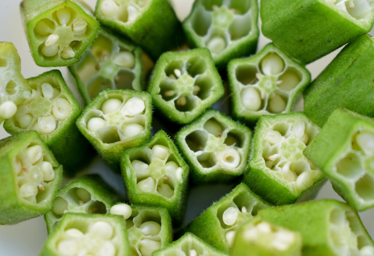 Okra 'Clemson Spineless'