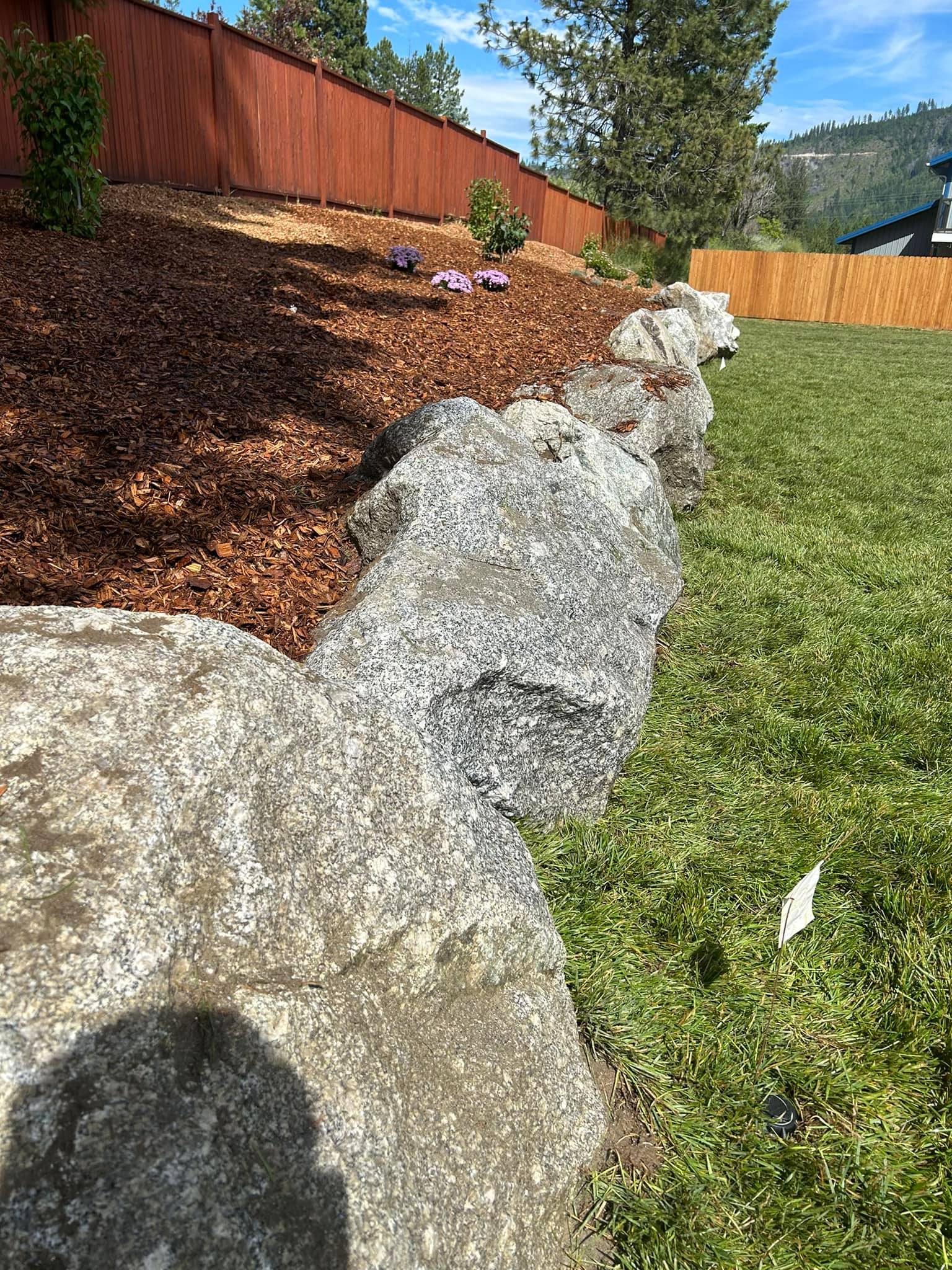 Boulder Retaining Walls