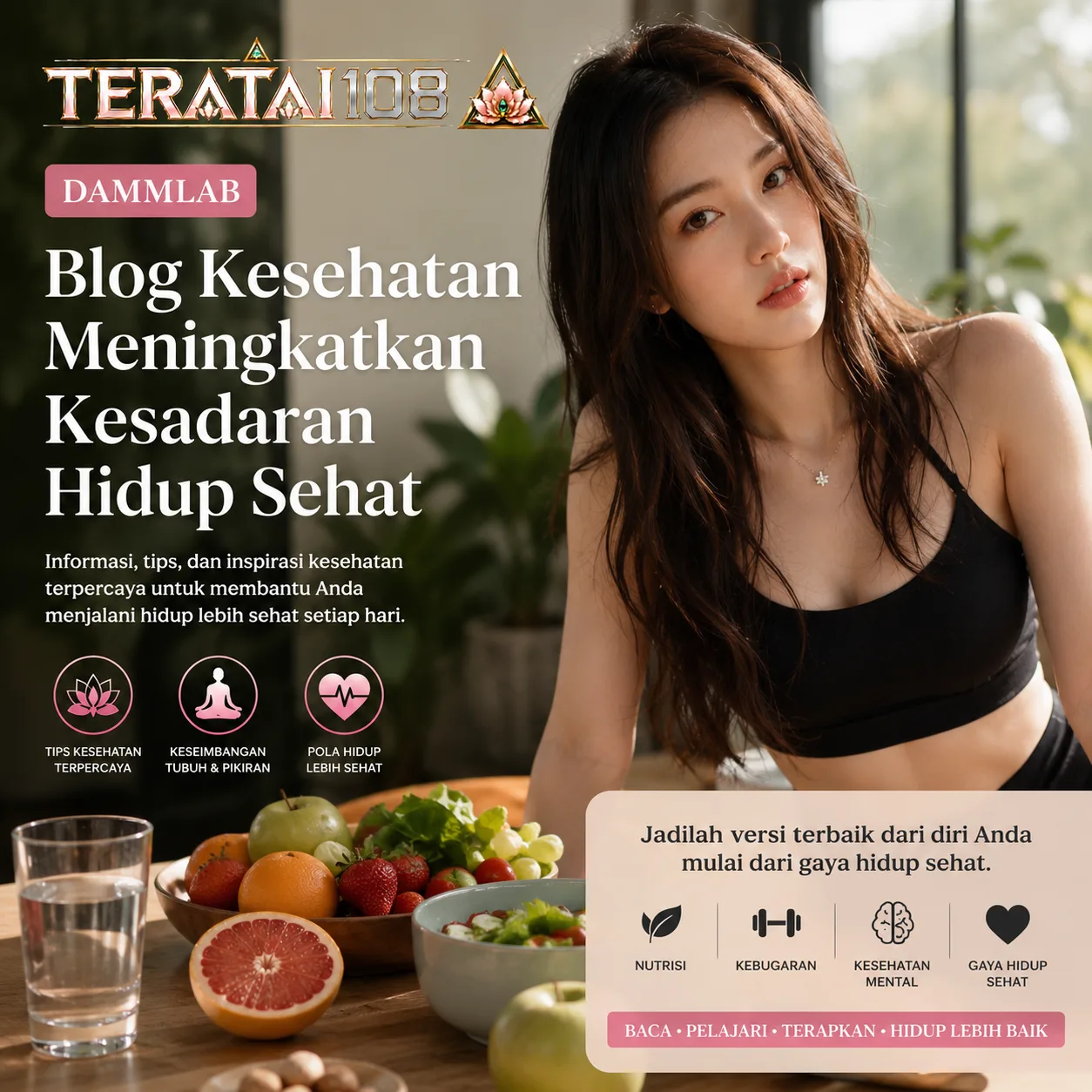 TERATAI108 DAMMLAB Blog Kesehatan Meningkatkan Kesadaran Hidup Sehat