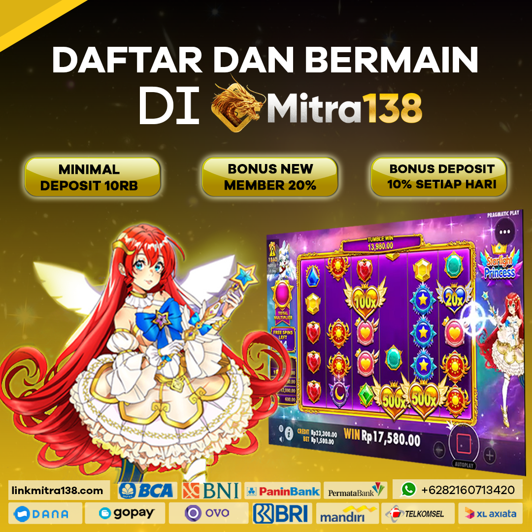 MITRA138 : Slot Deposit Instant QRIS Maxwin Game Slot Terbaru Mesin Slot