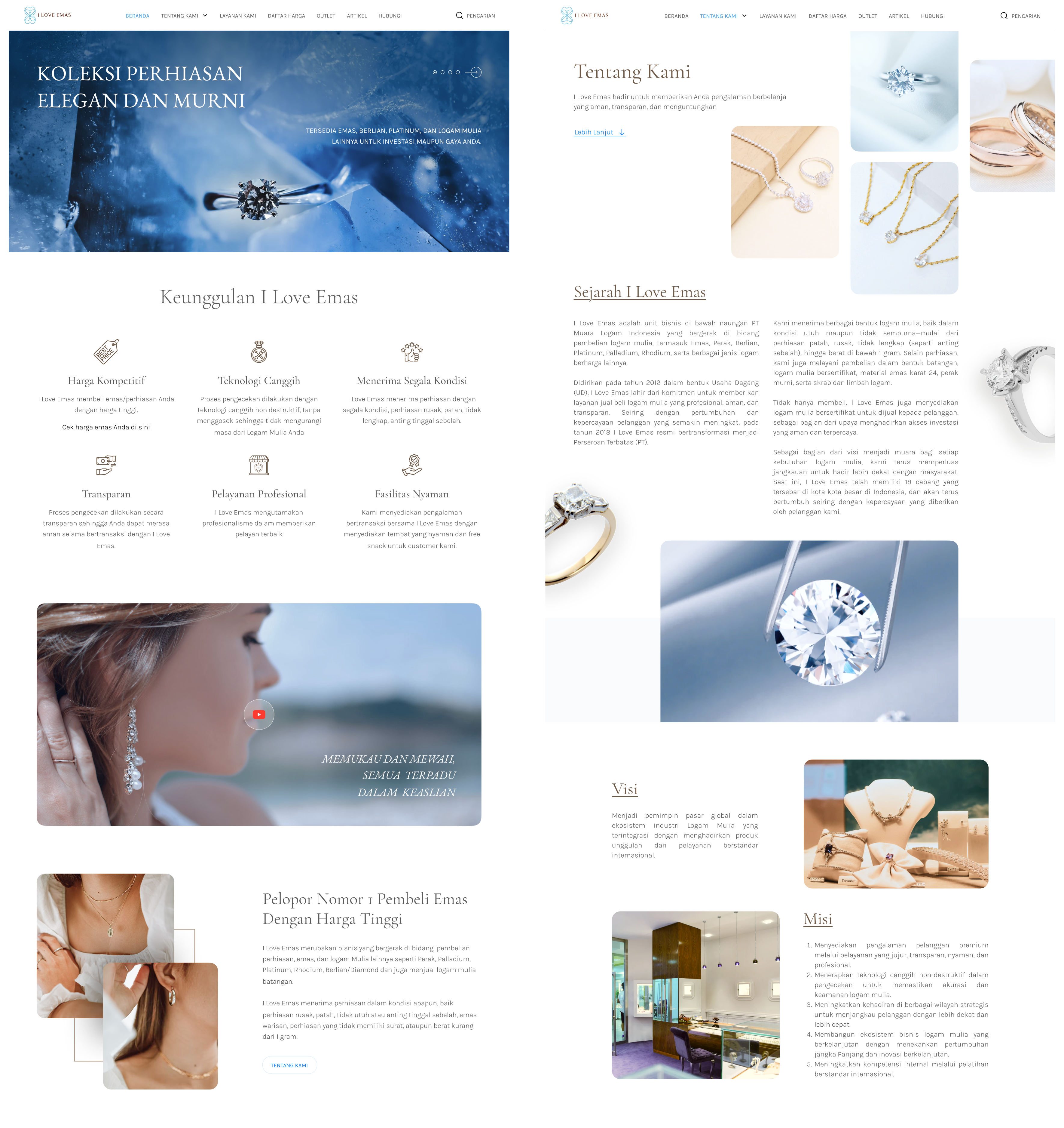 Jewelry Website