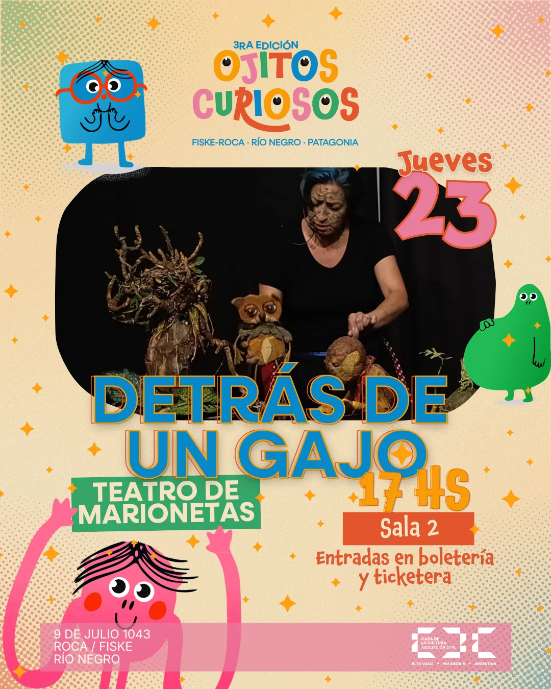 Detrás de un Gajo – Teatro de Marionetas