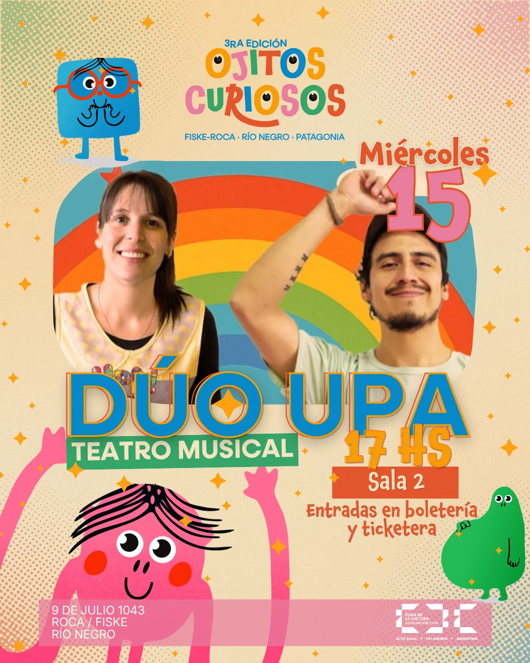 Dúo a Upa: El Gran Engaño de la Selva – Teatro Musical
