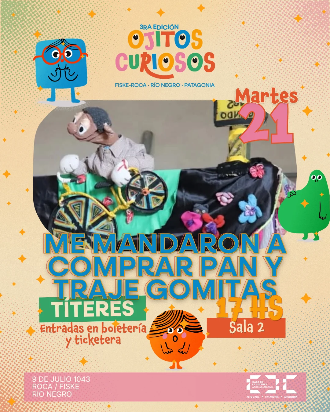 Me Mandaron a Comprar Pan y Traje Gomitas – Títeres