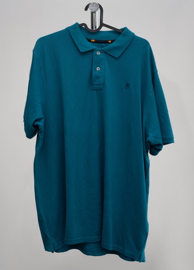 Men's Polo Tee - Aqua