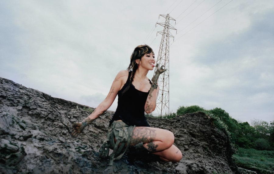 Beabadoobee portrait by Erika Kamano from the Pylon album announcement, June 2026