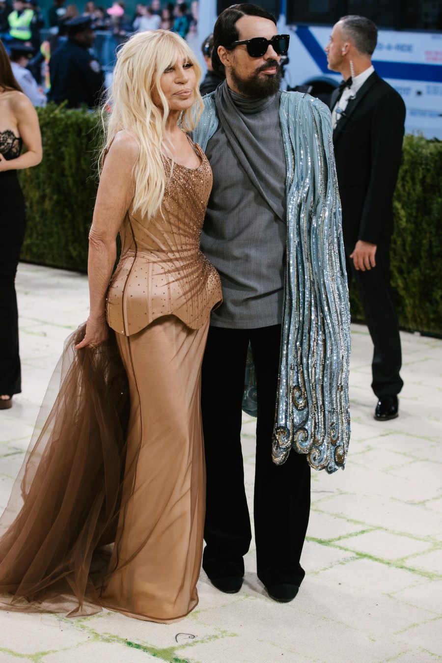 Donatella Versace and Alessandro Michele at the 2026 Met Gala