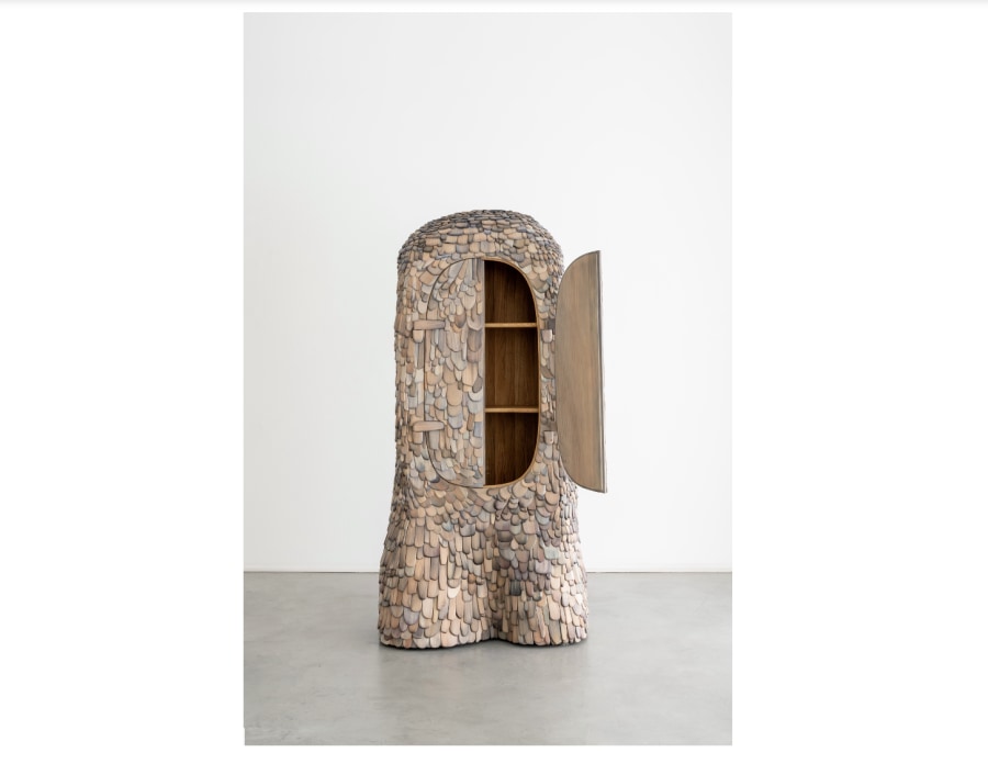 Armadillo Cabinet by Lukas Wegwerth and Corinna Dehn at Gallery FUMI, PAD London 2026