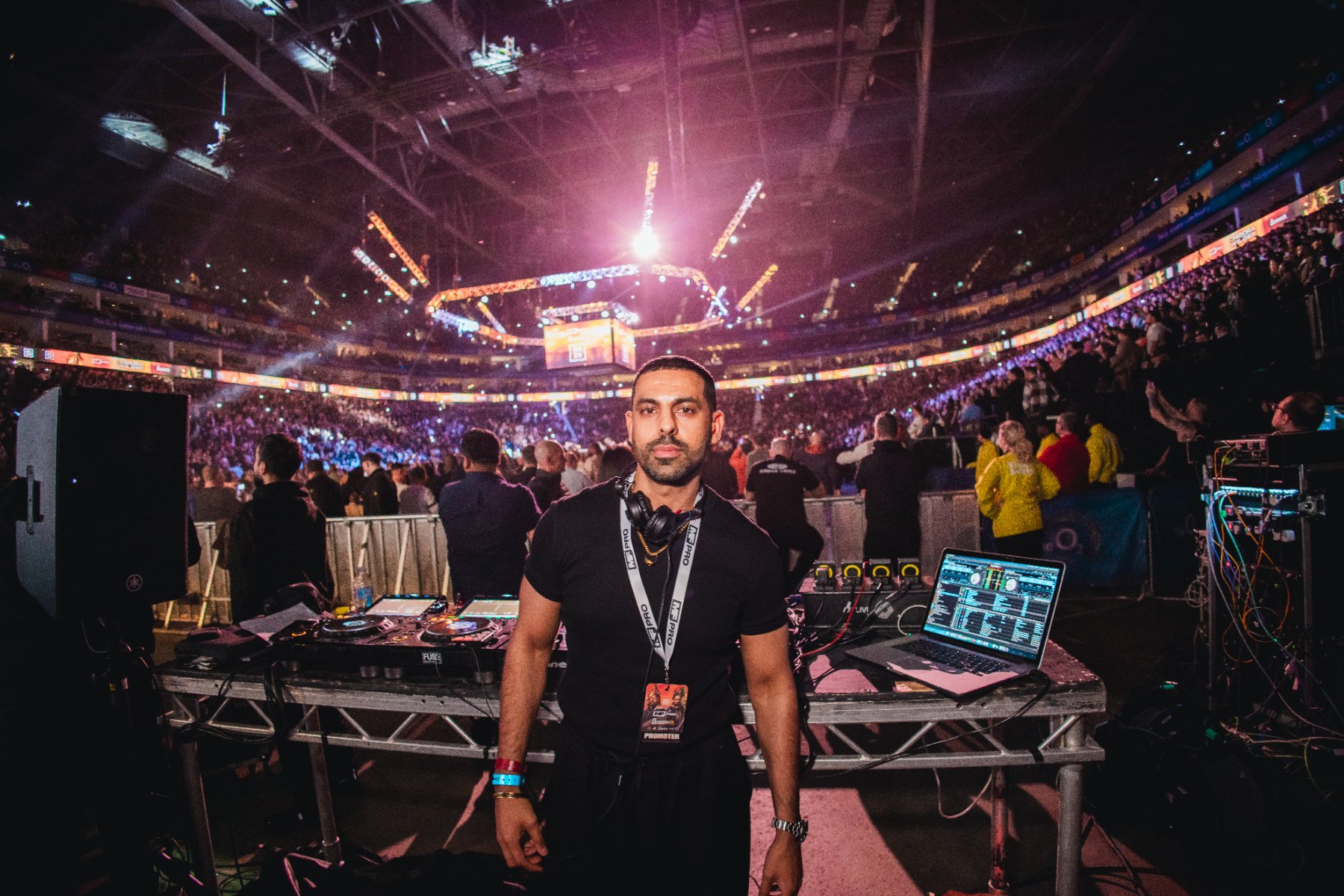 DJing @ Wilder Vs Chisora