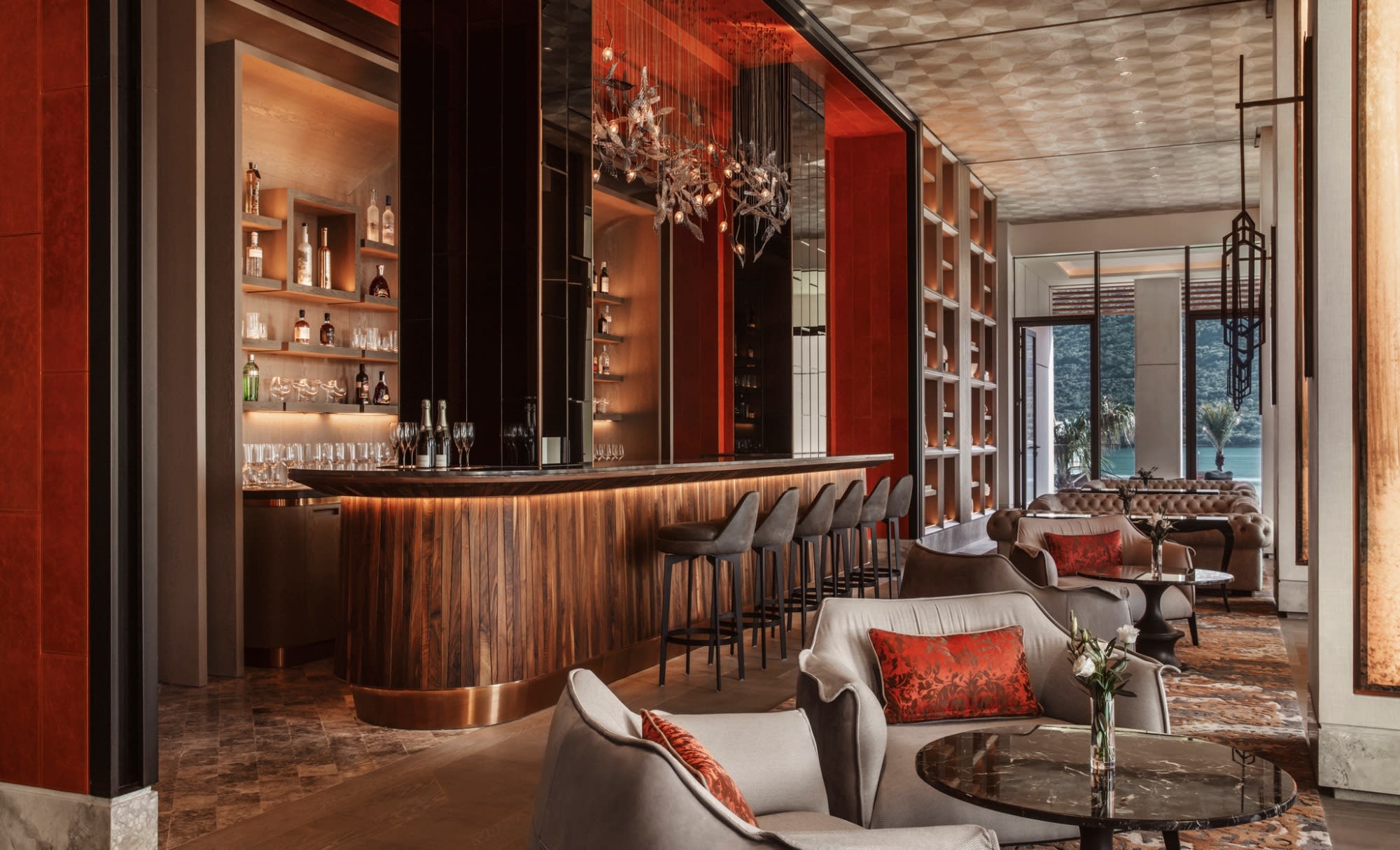 Caminetti Bar & Lounge at One&Only Portonovi