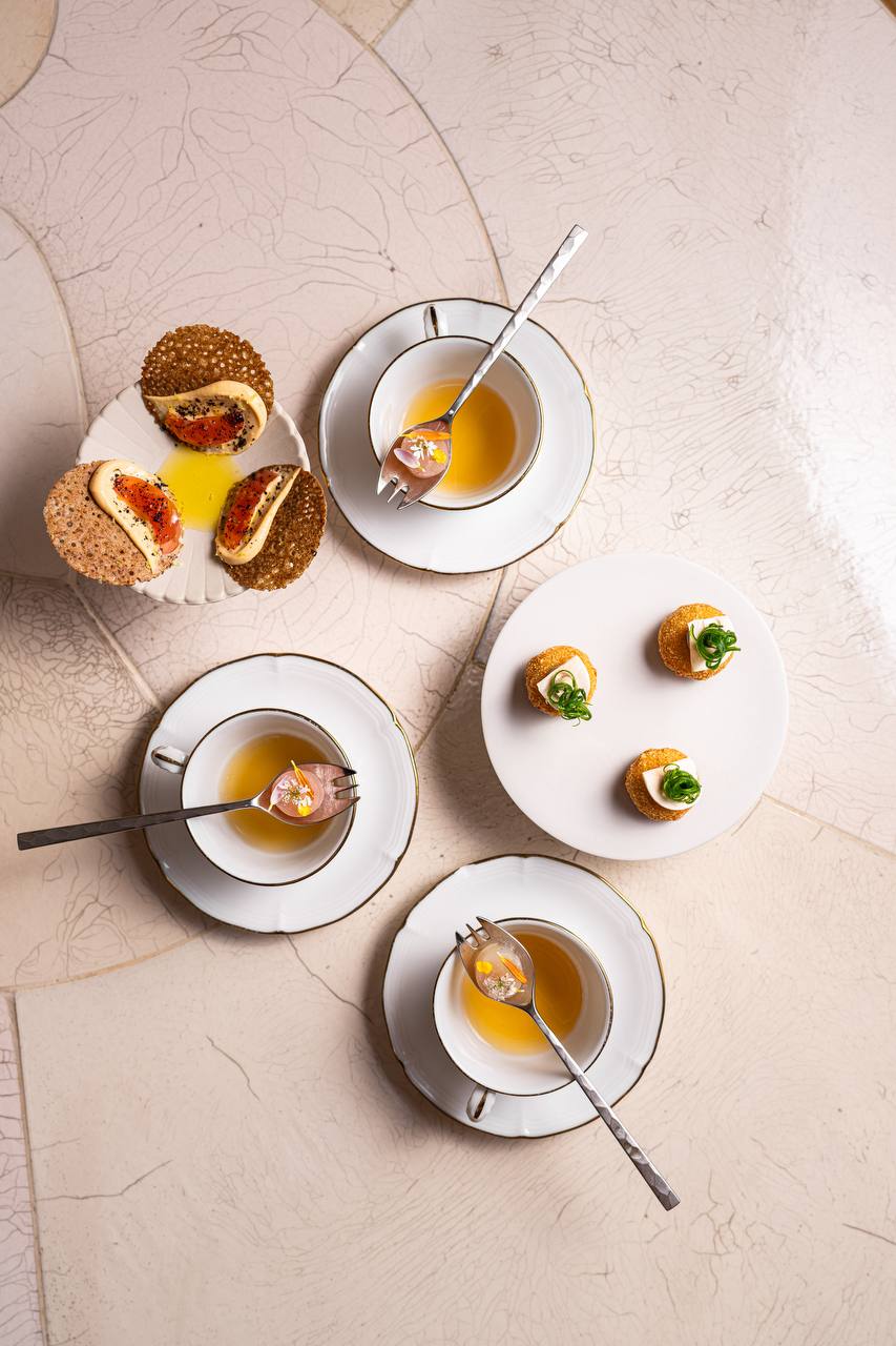 Tasting course at Restaurant Anne