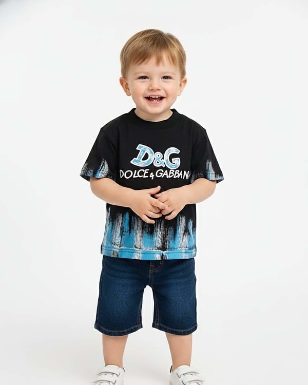 kids t-shirt  - Black (Main view)
