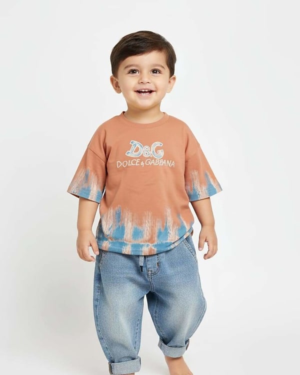 Kids tshirt  - Orange (Main view)