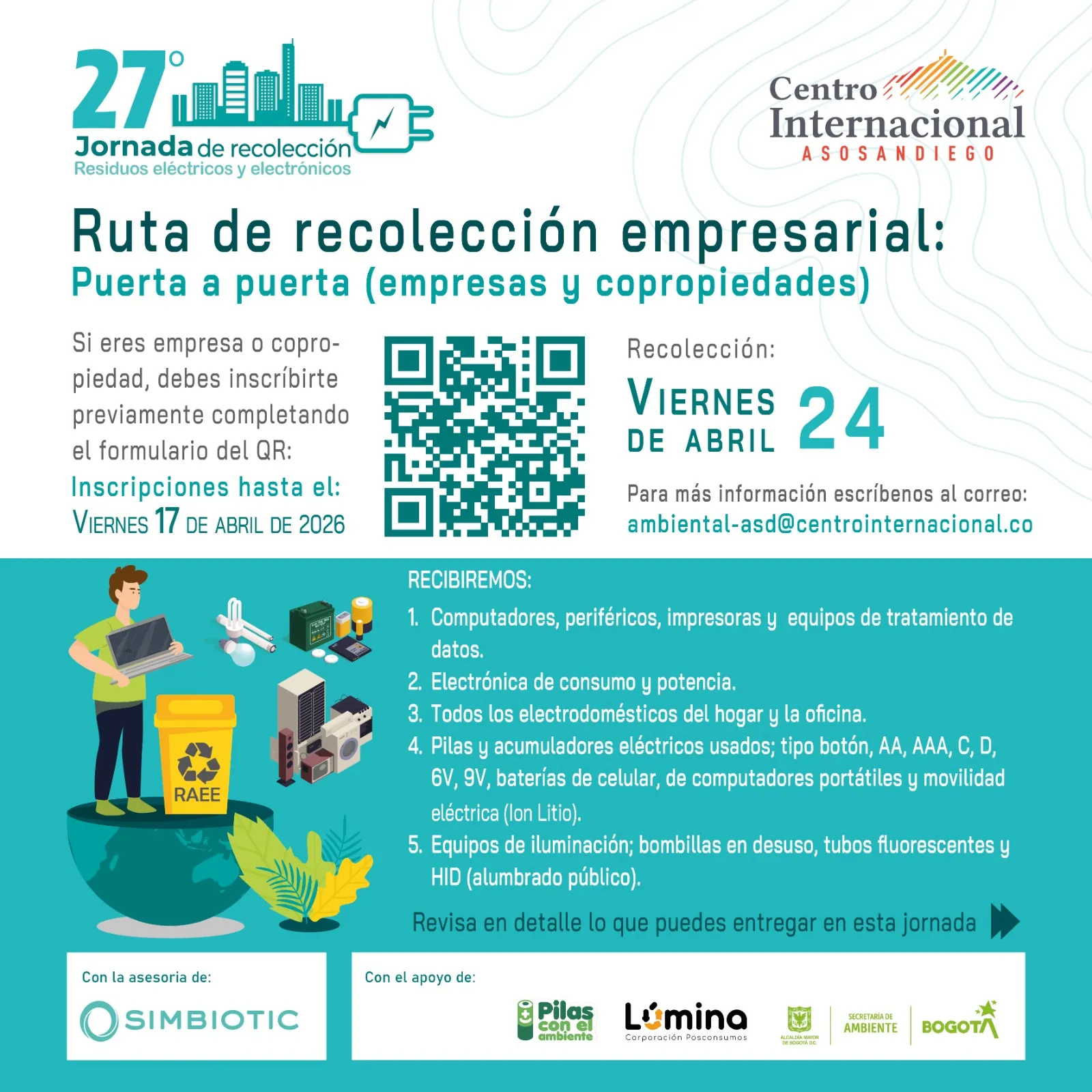 🌱⚡ ¡Haz parte del cambio en el Centro Internacional!